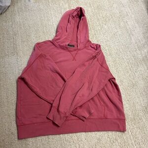Dark pink American eagle hoodie